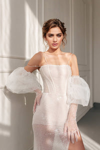 Step into a dream with the Priscilla Gown - a delightful, delicate angel gown that will take your breath away. Crafted from the highest quality materials, it's beauty and comfort is truly unrivaled. Whether it's for an unforgettable evening or a special occasion, Priscilla will add a timeless elegance to any outfit. What are you waiting for? Get enchanted now!