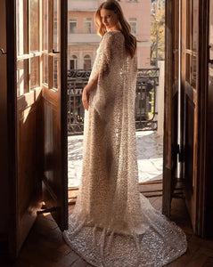 Introducing the Robe Samaria, a two-piece bridal gown that will have you saying "I do" to its strapless design. With a playful twist on traditional bridal wear, this gown will surely make you stand out on your big day. Get ready to put the fun in "bride fun" with the Robe Samaria!
