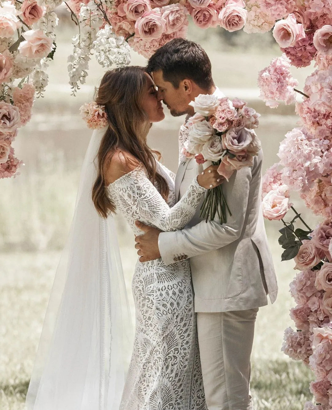 The Nathalia Gown exudes European charm with delicate textures and refined elegance. Its intricate trims and panelling evoke a romantic garden ambience, perfect for any special occasion. Embrace its timeless beauty and feel like a true fashion icon.